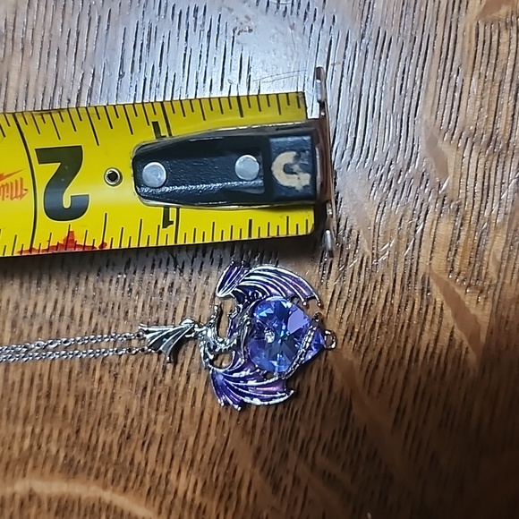 Purple Dragon necklace - Picture 3 of 7